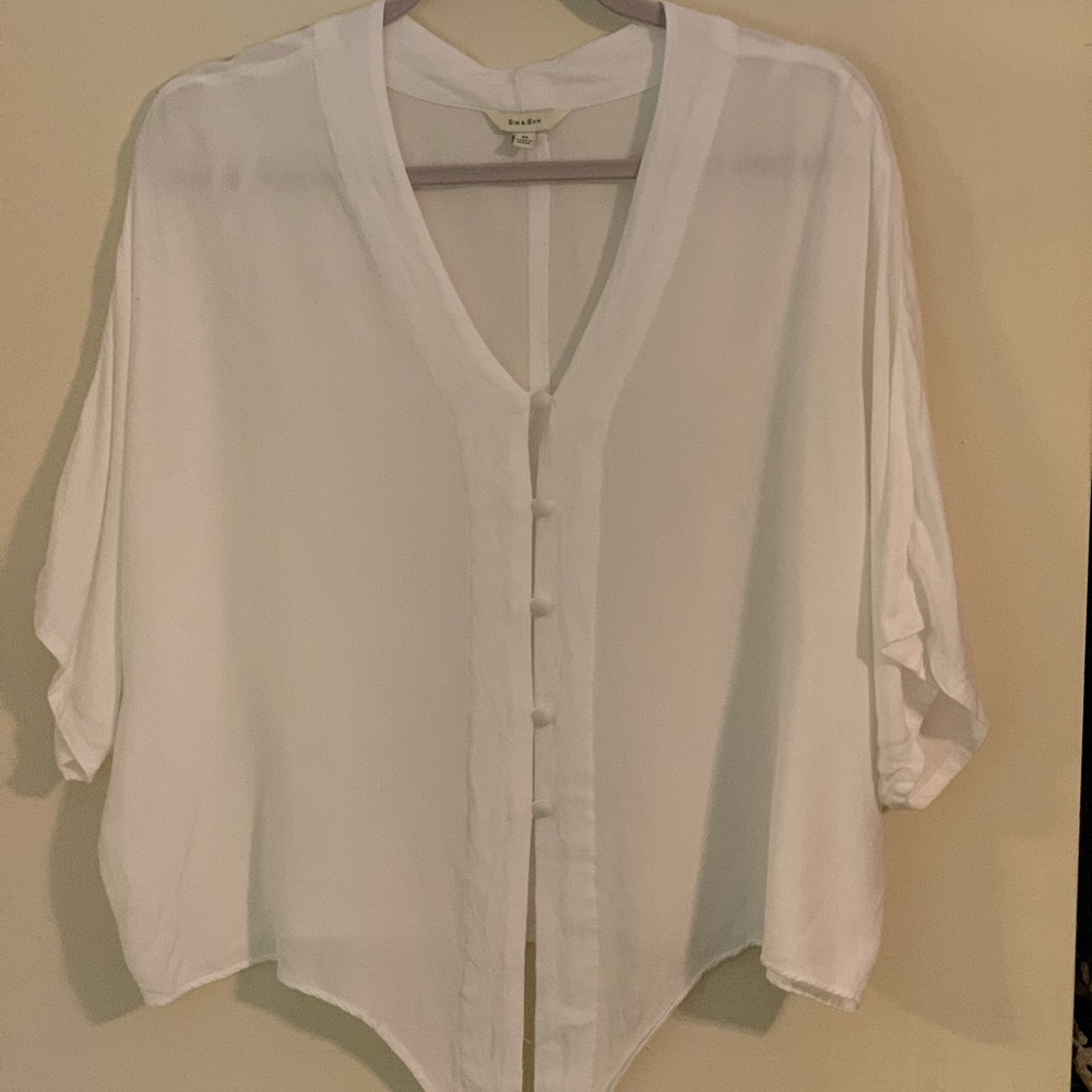 3/4 length sleeve top